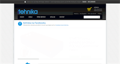Desktop Screenshot of itehnika.si